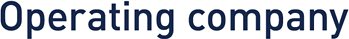 Operating company