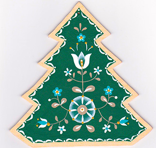 ＜大賞＞ 中澤牧子 「横15×縦15×厚み0.4のクリスマスカード」